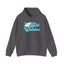 The Nerdy Birder Bird Watcher Teal Unisex Hoodie - Cozy Sweatshirt for Nature Lovers