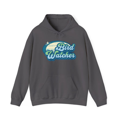 The Nerdy Birder Bird Watcher Teal Unisex Hoodie - Cozy Sweatshirt for Nature Lovers