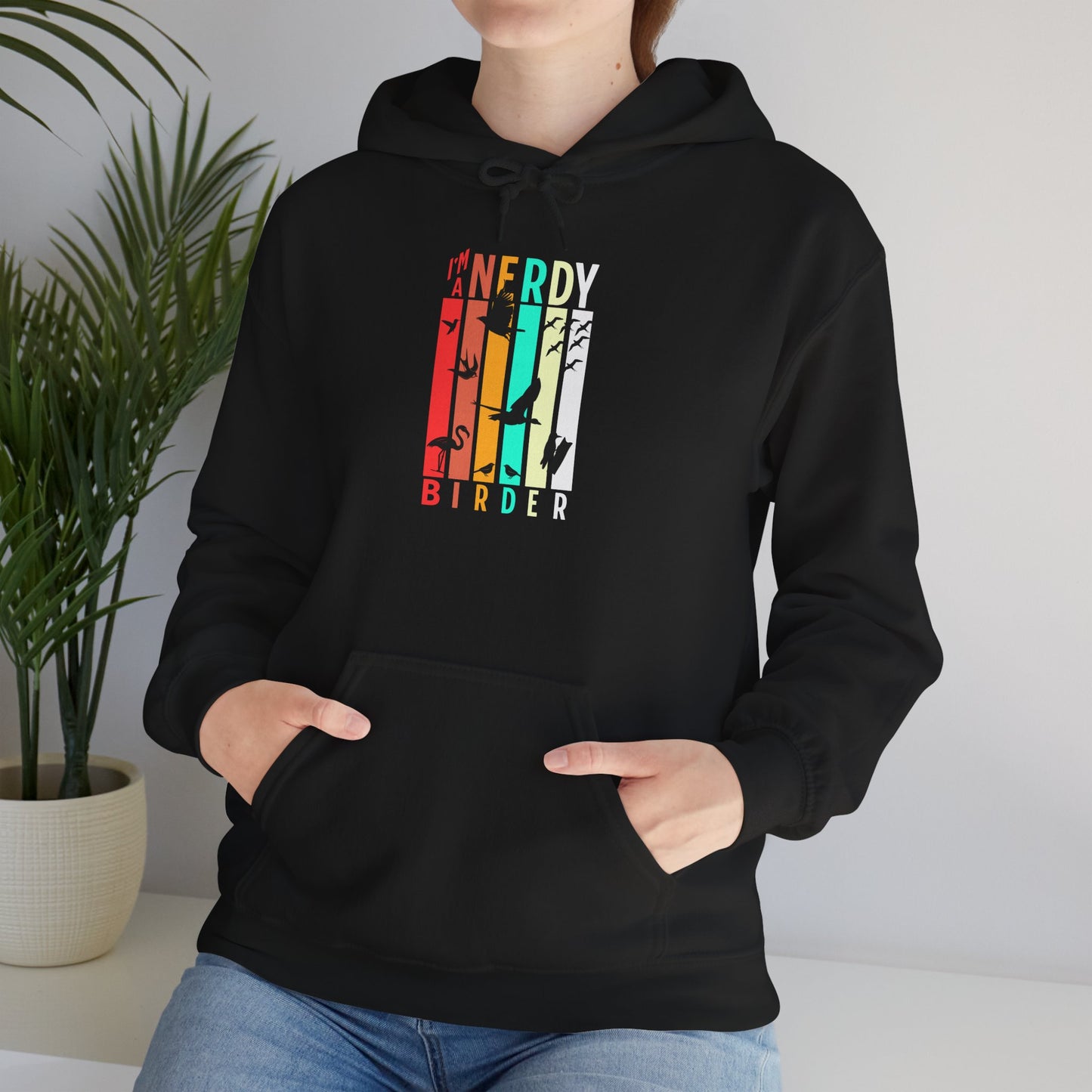 The Nerdy Birder - "I'm A Nerdy Birder" Unisex Hoodie - Cozy Sweatshirt for Nature Lovers