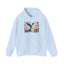 Hummingbird In Bloom Hoodie - Cozy Sweatshirt for Nature Lovers