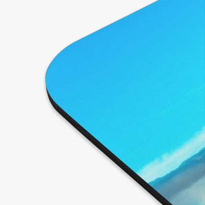 Coastal Serenity Mouse Pad - Beautiful Beach Landscape Design