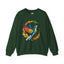 Hummingbird Rainbow Graphic Unisex Crewneck Sweatshirt