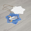 Irish Swam Ceramic Ornament — 4 Shape Options