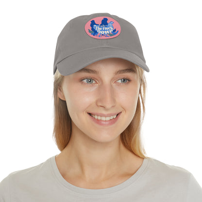 The Nerdy Birder - "Calm The Flock Down" Dad Hat, Leather Patch Cap, Perfect Gift for Dads, Nature Lovers, Casual Style Cap, Summer Accessories