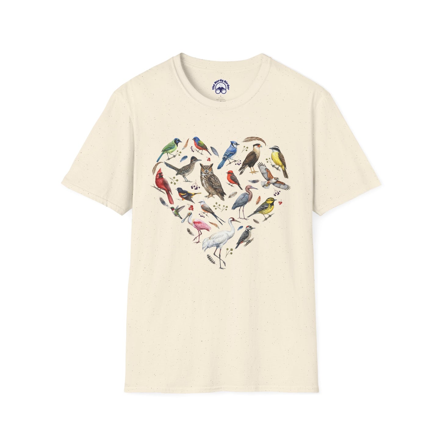 Heart of Texas Birds T-Shirt for Bird Lovers & Birdwatchers