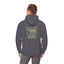 The Nerdy Birder - Eagle Soars Back Design Unisex Hoodie - Cozy Sweatshirt for Nature Lovers