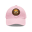 The Nerdy Birder - "I'd Rather be Birding" Dad Hat, Leather Patch Cap, Perfect Gift for Dads, Nature Lovers, Casual Style Cap, Summer Accessories