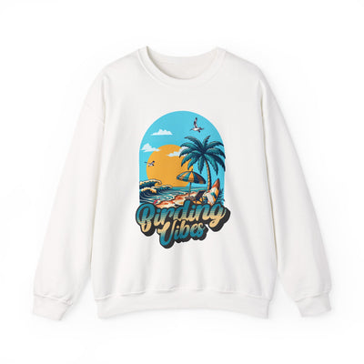Birding Vibes Unisex Heavy Blend™ Crewneck Sweatshirt - Casual Beach Aesthetic