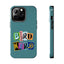 The Nerdy Birder - Bird Nerd Tough Phone Cover for Bird Lovers, Unique Gift for Wildlife Enthusiasts