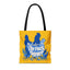 Calm the Flock Down Tote Bag | Fun Chicken Design for Farmers and Animal Lovers