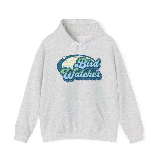 The Nerdy Birder Bird Watcher Teal Unisex Hoodie - Cozy Sweatshirt for Nature Lovers