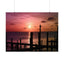 Scenic Sunset Matte Horizontal Poster - Serene Wall Art for Home Decor