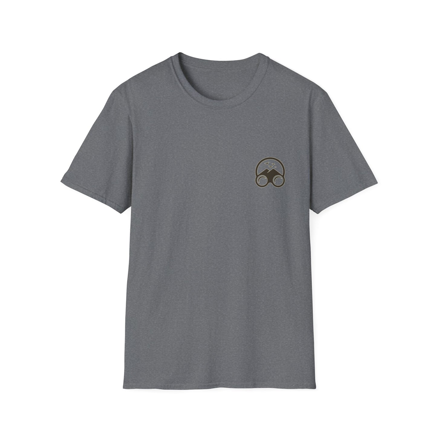 Texas Red-Tailed Hawk on the back of the T-Shirt