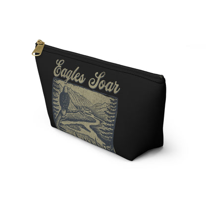 Eagles Soar Accessory Pouch - Organizer, Gift for Birdwatchers, Makeup Case, Travel Pouch