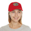 Hummingbird Rainbow Hat Leather Patch Cap