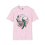 Elegant Peacock Unisex Softstyle T-Shirt