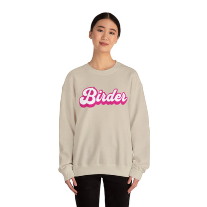 Birder Unisex Heavy Blend™ Crewneck Sweatshirt - Cozy Gift for Birdwatchers