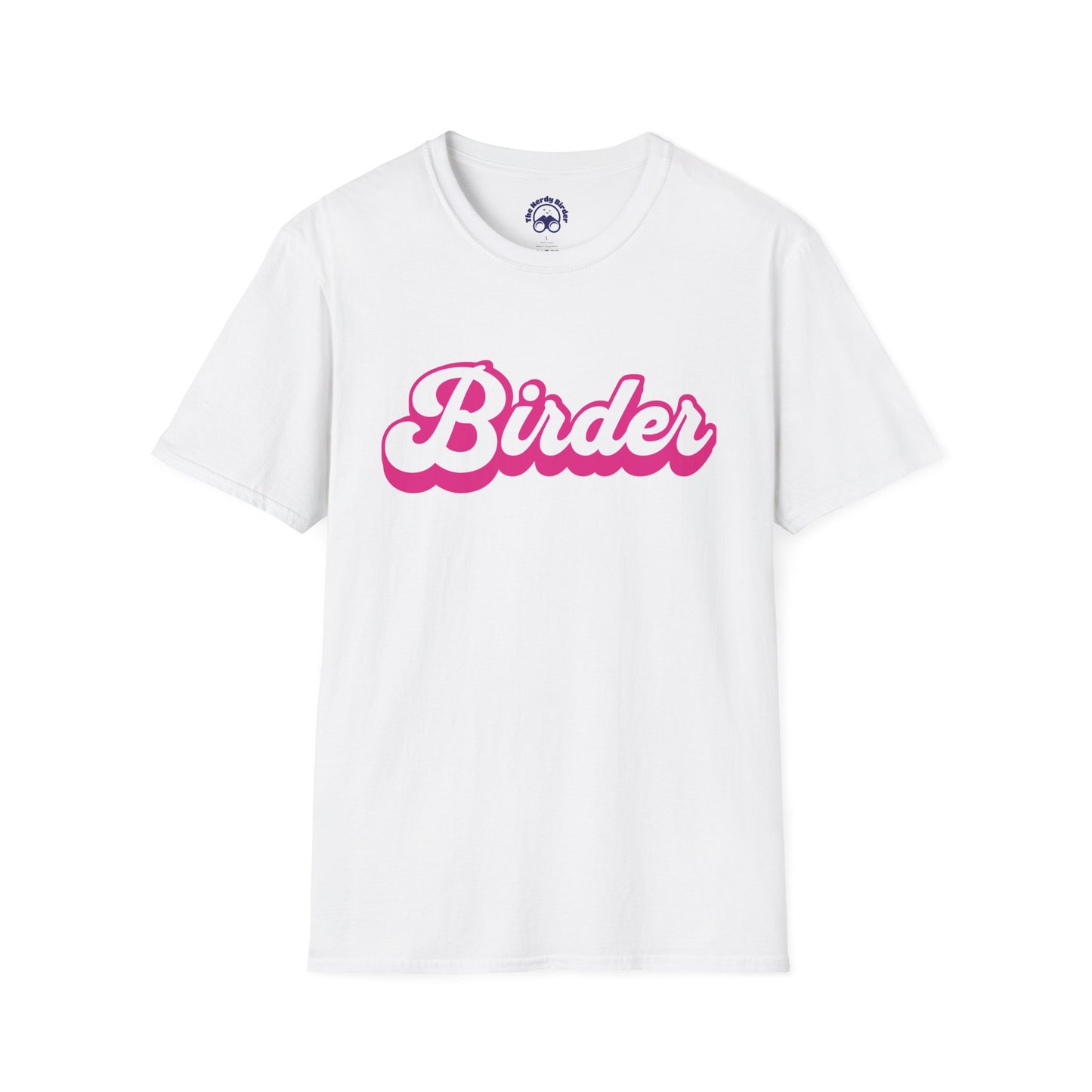 Birder Unisex Softstyle T-Shirt - Retro Vibe Tee for Casual Wear