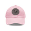 The Nerdy Birder - "Fluent in Fowl Language"  Dad Hat, Leather Patch Cap, Perfect Gift for Dads, Nature Lovers, Casual Style Cap, Summer Accessories