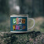 The Nerdy Birder Bird Nerd - 12oz Enamel Camping Mug