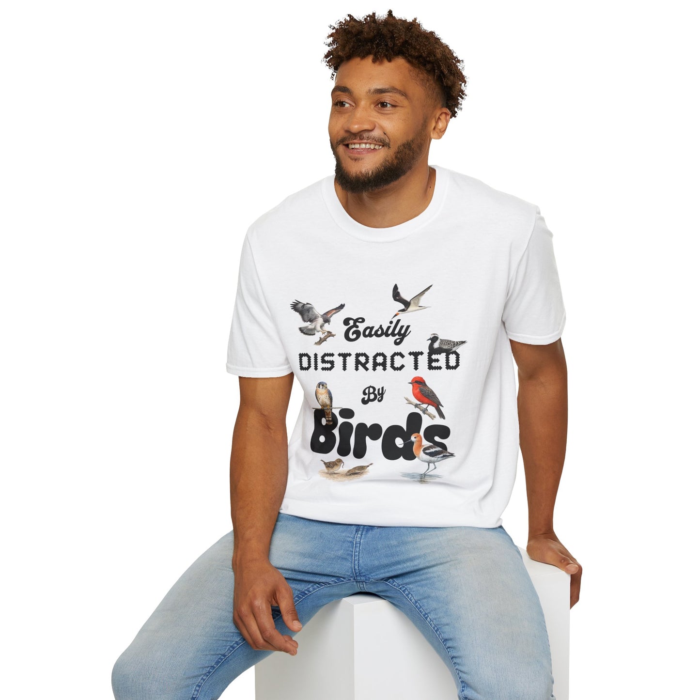 Easily Distracted by Birds - Texas Edition T-shirt