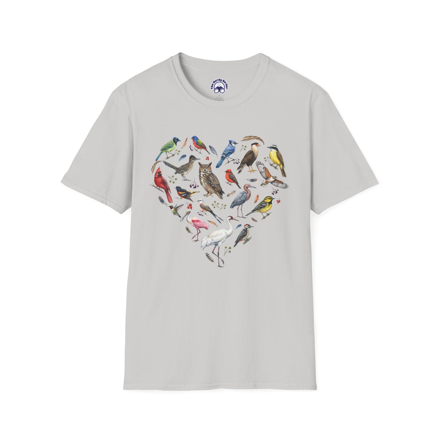 Heart of Texas Birds T-Shirt for Bird Lovers & Birdwatchers