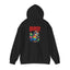 The Nerdy Birder - "Bird!" Back Design Unisex Hoodie - Cozy Sweatshirt for Nature Lovers