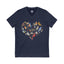 Bird Heart V-Neck Tee