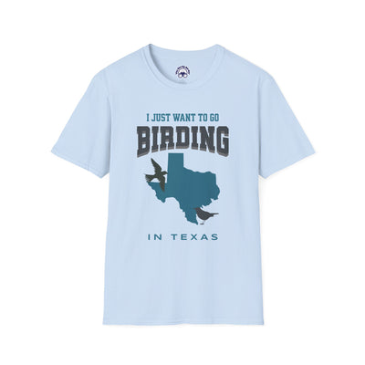 Birding in Texas Unisex Softstyle T-Shirt