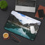 Serene Glacier Desk Mat - Nature-Inspired Workspace Decor