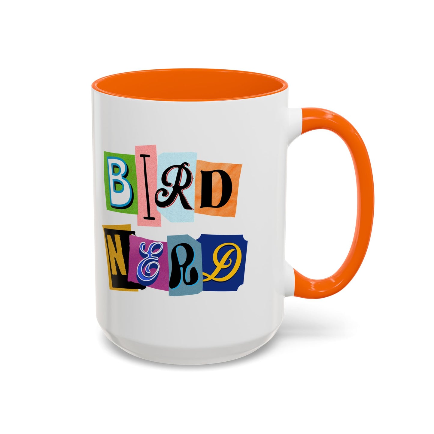 Bird Nerd Accent Coffee Mug - Fun & Quirky Gift for Bird Lovers
