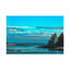 Serene Coastal Matte Horizontal Poster - Ocean Landscape Decor