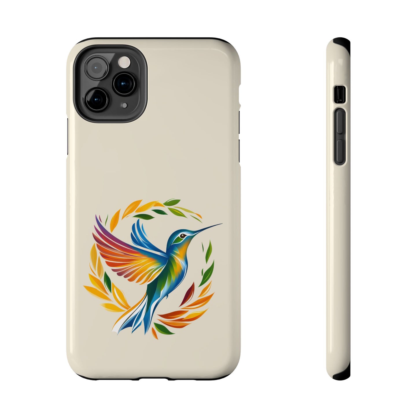Hummingbird Rainbow Tough Phone Cases
