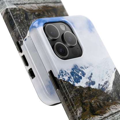 Scenic Mountain Tough Phone Case - Durable Design for Outdoor Enthusiasts