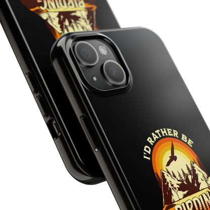 Birding Adventure Tough Phone Case - I'd Rather Be Birding
