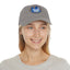 The Nerdy Birder - "Calm The Flock Down" Dad Hat, Leather Patch Cap, Perfect Gift for Dads, Nature Lovers, Casual Style Cap, Summer Accessories