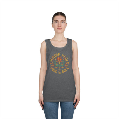 Birding Heals Tank Top, Gift for Bird Lovers