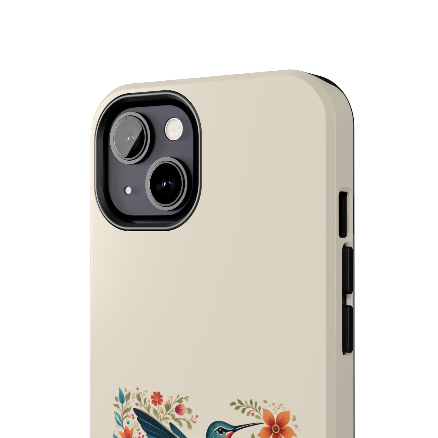 Hummingbird in Bloom Tough Phone Cases