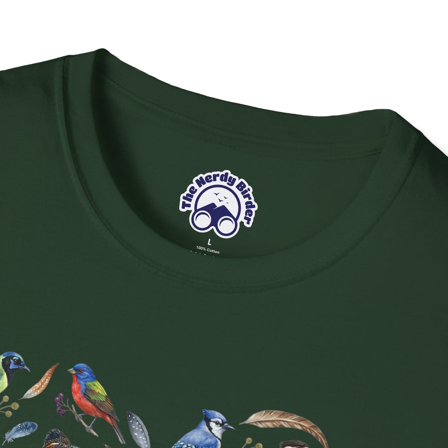 Heart of Texas Birds T-Shirt for Bird Lovers & Birdwatchers