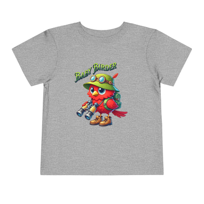 The Nerdy Birder -  Cute Toddler T-Shirt with Baby Birder Tee