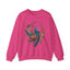 Elegant Peacock Design Unisex Crewneck Sweatshirt