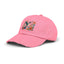 Hummingbird In Bloom Vintage Style Hat - Unisex Distressed Cap