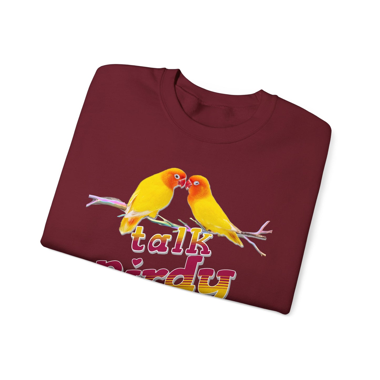 Talk Birdy to Me Unisex Heavy Blend Crewneck Sweatshirt