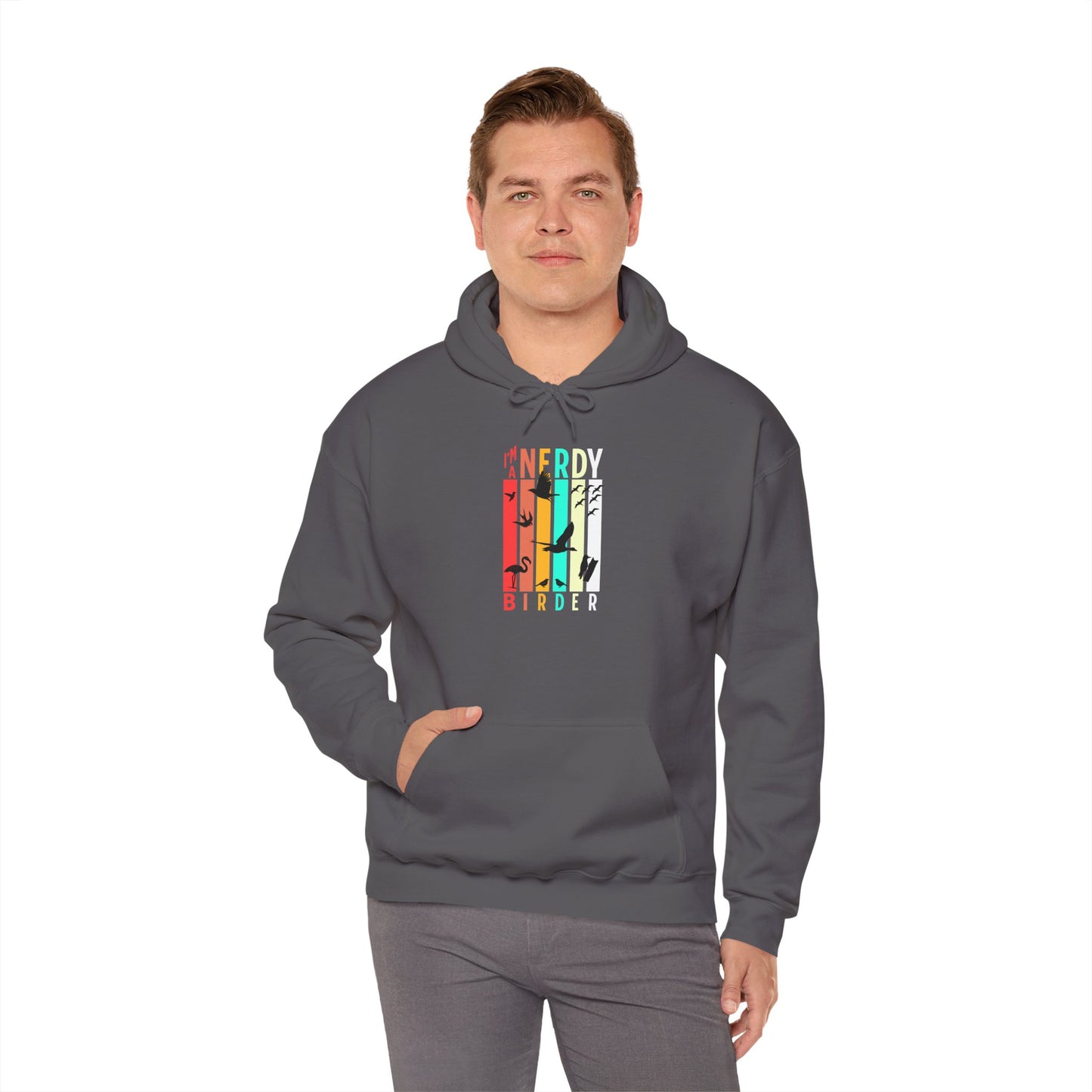 The Nerdy Birder - "I'm A Nerdy Birder" Unisex Hoodie - Cozy Sweatshirt for Nature Lovers