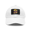 The Nerdy Birder Talk Birdy To Me Dad Hat with Leather Patch Stylish Outdoor Cap