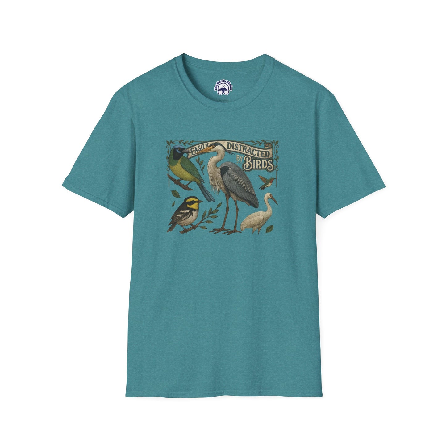 Easily Distracted by Texas Birds Graphic T-Shirt