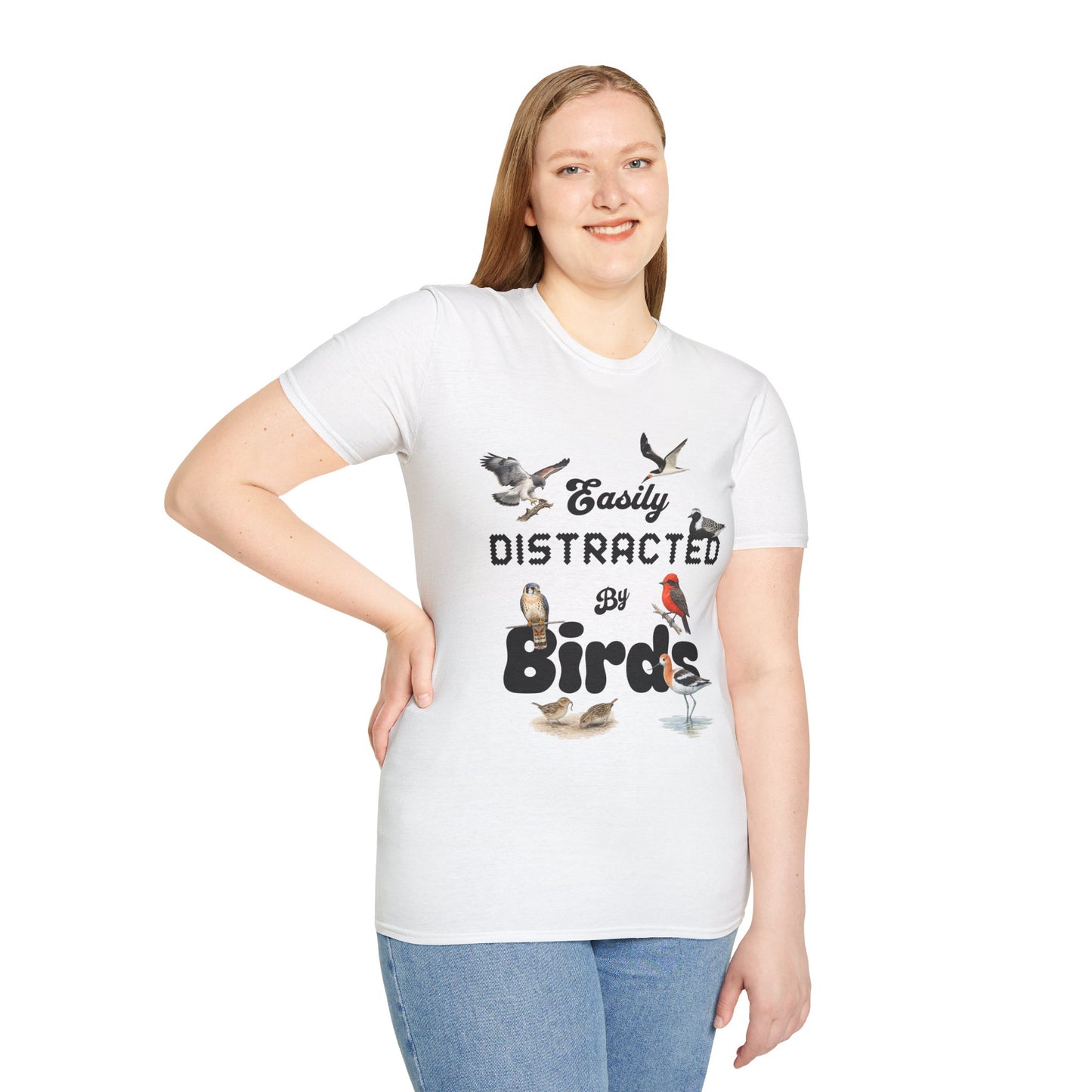 Easily Distracted by Birds - Texas Edition T-shirt