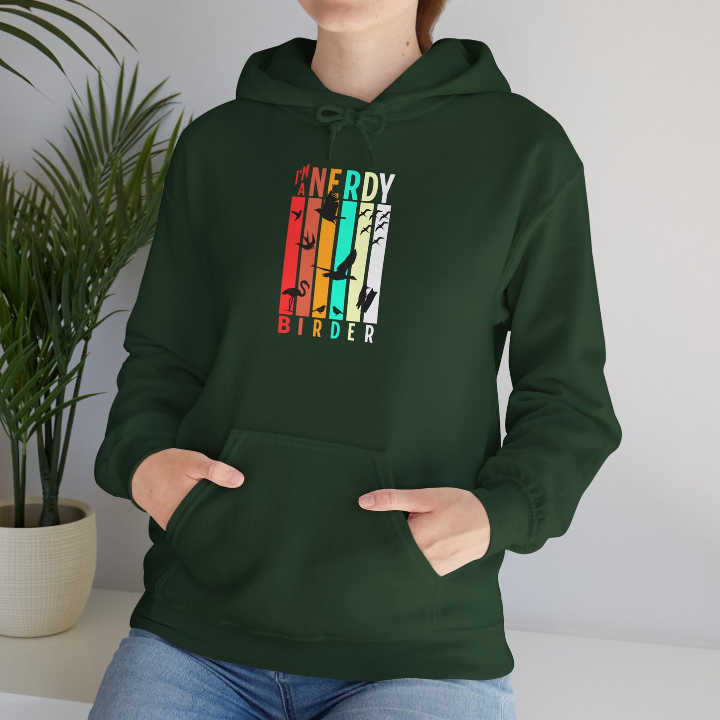 The Nerdy Birder - "I'm A Nerdy Birder" Unisex Hoodie - Cozy Sweatshirt for Nature Lovers
