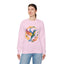Hummingbird Rainbow Graphic Unisex Crewneck Sweatshirt