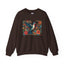 Hummingbird In Bloom Graphic Unisex Crewneck Sweatshirt
